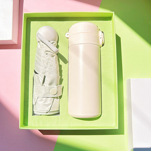 Promotional Luxury <strong>Gift</strong> Accessories Anniversary Wedding Souvenirs <strong>Umbrella</strong> and Thermos Corporate <strong>Gift</strong> <strong>Set</strong> for Guests - Product Image 5