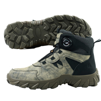 Chaussures de sécurité montantes anti-choc, anti-perforation, antidérapantes et résistantes à l'usure pour la construction et la réparation automobile