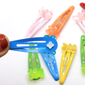 Accessori per <span class=keywords><strong>Capelli</strong></span> da Matrimonio, Fermagli a Forma di Orsetto Gommoso, Mollette Cartoon, Graziosi Fermagli a Forma di Animali, Elastici per <span class=keywords><strong>Capelli</strong></span> per Ragazze, 100 Pezzi - Product Image 2