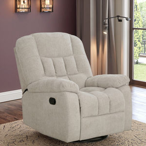 Sillón reclinable Manual giratorio moderno de estilo europeo, sala de estar muebles cómodos para el hogar para, dormitorio, tela de madera - Product Image 1