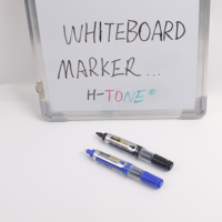 H-TONE de haute qualité inodore en gros tableau blanc marqueur stylo effaçable à sec rechargeable tableau blanc marqueur