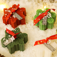 Großhandel Bestseller Handgemachte Sojawachs Fruchtförmige Weihnachts-Duftkerzen Umweltfreundliche Aroma-Dekorationen Weihnachtsgeschenke