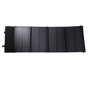 120W xách tay 4 lần có thể gập lại cung cấp điện năng lượng mặt trời Máy phát điện cho cắm trại ngoài trời Đi bộ đường dài thể thao năng lượng mặt trời bảng điều khiển gấp - Product Image 1