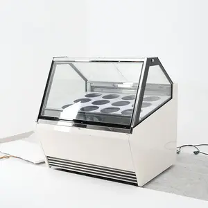 Ice Cream Freezer Display Cases Top Opening Refrigerators Display Supply Wholesale Price Scoop Freezer For Ice Cream