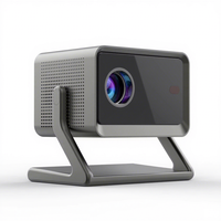Projecteur Android 10 720P haut de gamme, mise au point automatique, stéréo HIFI, compatible 3D, home cinéma de poche, LCD intelligent 1080P, 180 lumens, 50000