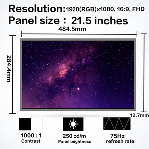 จอแสดงผล FHD LCD ขนาด21.5นิ้วใช้ได้กับ HP 22-C AIO ของแท้ LM215WF9-SSA1 LM215WF9-SSB1 MV215FHM-N40 M215HCA-L3B - Product Image 1