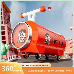 Patinete Infantil de Plástico con Tirador para Niños y Niñas de 1 a 3 Años, Antivuelco, con Música, Juguete Hecho en China - Product Image 4