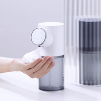 Dispenser Sabun Busa Sensor IR Tanpa Sentuh Modern, Dapat Diisi Ulang USB, Kapasitas 300ml, Elegan untuk Hotel, Dapur, Rumah