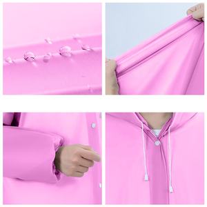 <span class=keywords><strong>Impermeable</strong></span> Multicolor Portátil, Chaqueta <span class=keywords><strong>Impermeable</strong></span> de Eva Reutilizable, Poncho para <span class=keywords><strong>Mujer</strong></span> - Product Image 4