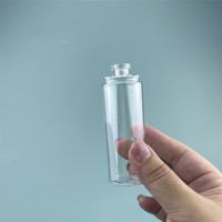 Flacon de parfum Victoria's Secret à fort volume de vente, 50 ml, avec capuchon et couvercle, flacon vaporisateur de parfum corporel avec buse en aluminium