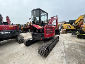 รถขุดขนาดเล็กยี่ห้อ Yanmar VIO55 5.5 ตัน มือสอง เหมาะสำหรับงานฟาร์มและงานก่อสร้าง - Product Image 5