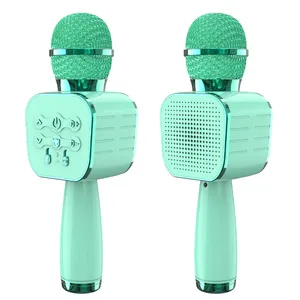 Microphone karaoké dansant sans fil, haut-parleur Portable, lecteur KTV à domicile