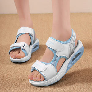 Scelta del rivenditore di nuovi sandali da donna con cuscino d'aria 2025 sportivi leggeri morbidi scarpe alla moda per ragazze pantofola estiva taglia grande 42 oem - Product Image 6