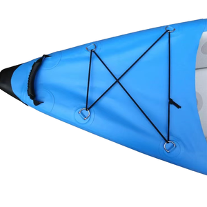 Koetsu Kayak de pesca deportiva plegable inflable cepillado de 345cm y 465cm con paleta, Material de PVC ligero - Product Image 2