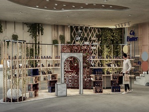Custom Cosmetic Store Display Furniture Perfume Showcase Makeup Counter Beauty Shelf Retail Turnkey Shopfitting - Product Image 2
