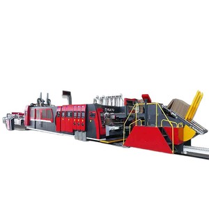 Ligne de production de boîtes en carton Huayu Machinery Equipment Type 1224, machine d'impression, de découpe, de collage et d'emballage entièrement automatique - Product Image 2