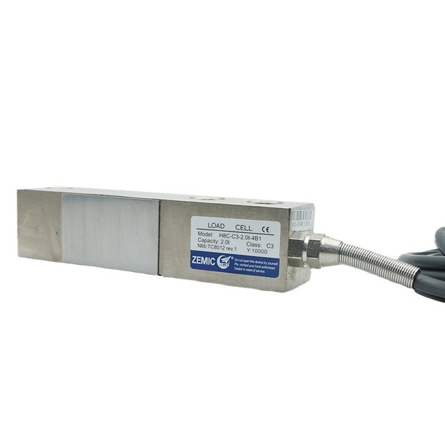 H8C-C3-2.0T-4B1 2000KG C3 Single Point Shear Beam Alloy Steel Load Cell for Electric Scale