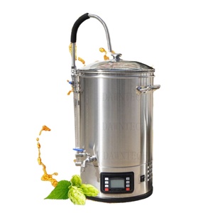 อุปกรณ์ทำเบียร์คราฟต์ไฟฟ้าออลอินวันขนาด 30-70 ลิตร พร้อมถังบดและเครื่องทำเบียร์ - Product Image 1