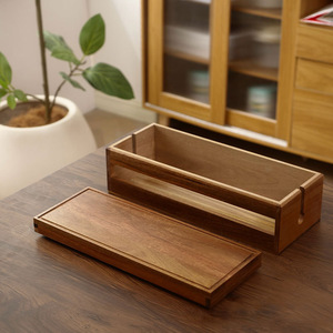 Caja Organizadora de Cables de Madera, Tipo Rectangular Vertical, Caja de Gestión de Enchufes, Solución de Almacenamiento de Cables a Prueba de Niños - Product Image 4