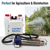 Pulvérisateur portable ULV à brouillard froid, machine à brume double usage pour le dos, pour la désinfection des vergers agricoles et la lutte antiparasitaire