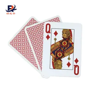 Hoge Kwaliteit 88*63*0.36mm RFID Chip Plastic Poker Speelkaart