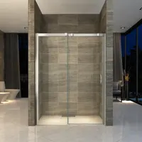 Cabina doccia scorrevole in vetro da bagno Bagno completo doccia chiusa