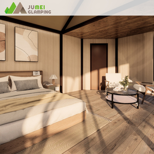 Le fournisseur fabrique des cabines d'hébergement de luxe avec terrasses, tente d'hôtel pour le glamping - Product Image 5