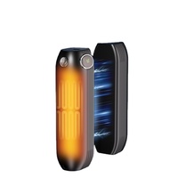 PIX-LINK Chauffe-mains 2-en-1 avec lampe de poche et charge sans fil, rechargeable 3000-5000mAh, cadeau d'hiver pour une utilisation en extérieur