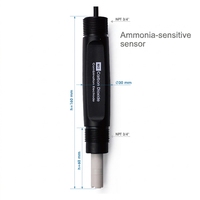 Électrode d'azote ammoniacal en ligne RS485 NH3, capteur sensible à l'ammoniac pour la qualité de l'eau, dispositif de détection de l'azote total