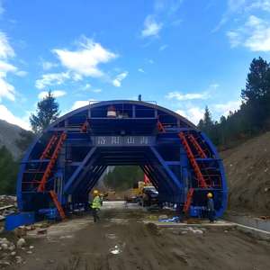 Veilige en betrouwbare standaard stalen boogwagen voor het betonnen van secundaire bekleding in spoorwegtunnels - Product Image 4