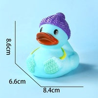 WOWEI 2025 Canard de Noël Jouets Enfants Se baignant et jouant dans l'eau Piscine Canards flottants