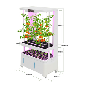 Sistema Hidropónico Vertical con Lámpara LED Desmontable con Control Remoto para Cultivo en Invernadero de Jardín para Vegetales y Frutas - Product Image 5
