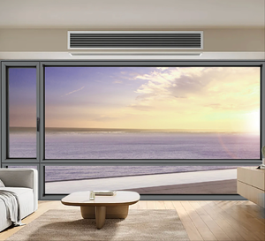 Ventana Abatible <span class=keywords><strong>de</strong></span> Aluminio Moderna Personalizada con Vidrio Templado, Diseño Plegable, Calificada por Energy Star <span class=keywords><strong>para</strong></span> Dormitorio y Sala <span class=keywords><strong>de</strong></span> Estar - Product Image 2