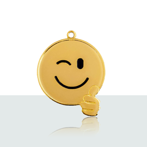 Medaglia Compleanno Bambini Smiley - Product Image 1