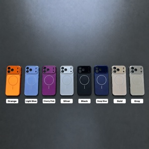 Funda Magnética Acrílica Antihuellas para iPhone 16 15 14 13 Pro 17 Air 18, <span class=keywords><strong>Color</strong></span> Original, Compatible con Apple 17 Pro Max - Product Image 6