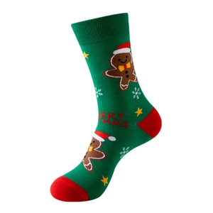 Hstyle <span class=keywords><strong>Navidad</strong></span> Santa calcetines invierno <span class=keywords><strong>Navidad</strong></span> suave colorido cálido mujeres calcetines Unisex clima frío tripulación calcetines <span class=keywords><strong>Navidad</strong></span> cumpleaños regalos - Product Image 6