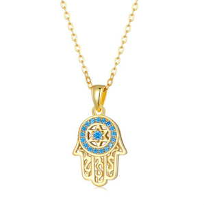 Gioielli all'ingrosso di moda 925 argento sterling <span class=keywords><strong>hamsa</strong></span> charm a mano di <span class=keywords><strong>fatima</strong></span> ciondolo - Product Image 6