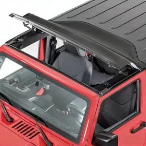Capote souple pour Jeep Wrangler 2007-2017 avec toit ouvrant et performances d'étanchéité super puissantes, modèle JK Wrangler - Product Image 2