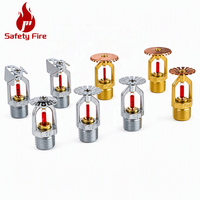 Vente chaude usine : Sprinkler d'incendie dissimulé mural vertical suspendu pour systèmes de protection incendie