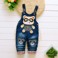 Salopette en jean denim pour enfants, vêtement très bon marché, pour garçons et filles