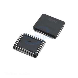 ชุดส่วนประกอบอิเล็กทรอนิกส์25NS 2KX9 32PLCC 32 LCC (J Lead) แบบ72V03L25JGI8 - Product Image 1