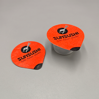 Gobelet à sauce soja jetable de 40 ml avec couvercle personnalisé
