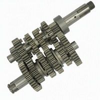 Ensemble d'engrenages à 6 vitesses pour arbre principal et contre-arbre de transmission CBB250, compatible avec les moteurs à arbre d'équilibrage CBB150 et CBB200