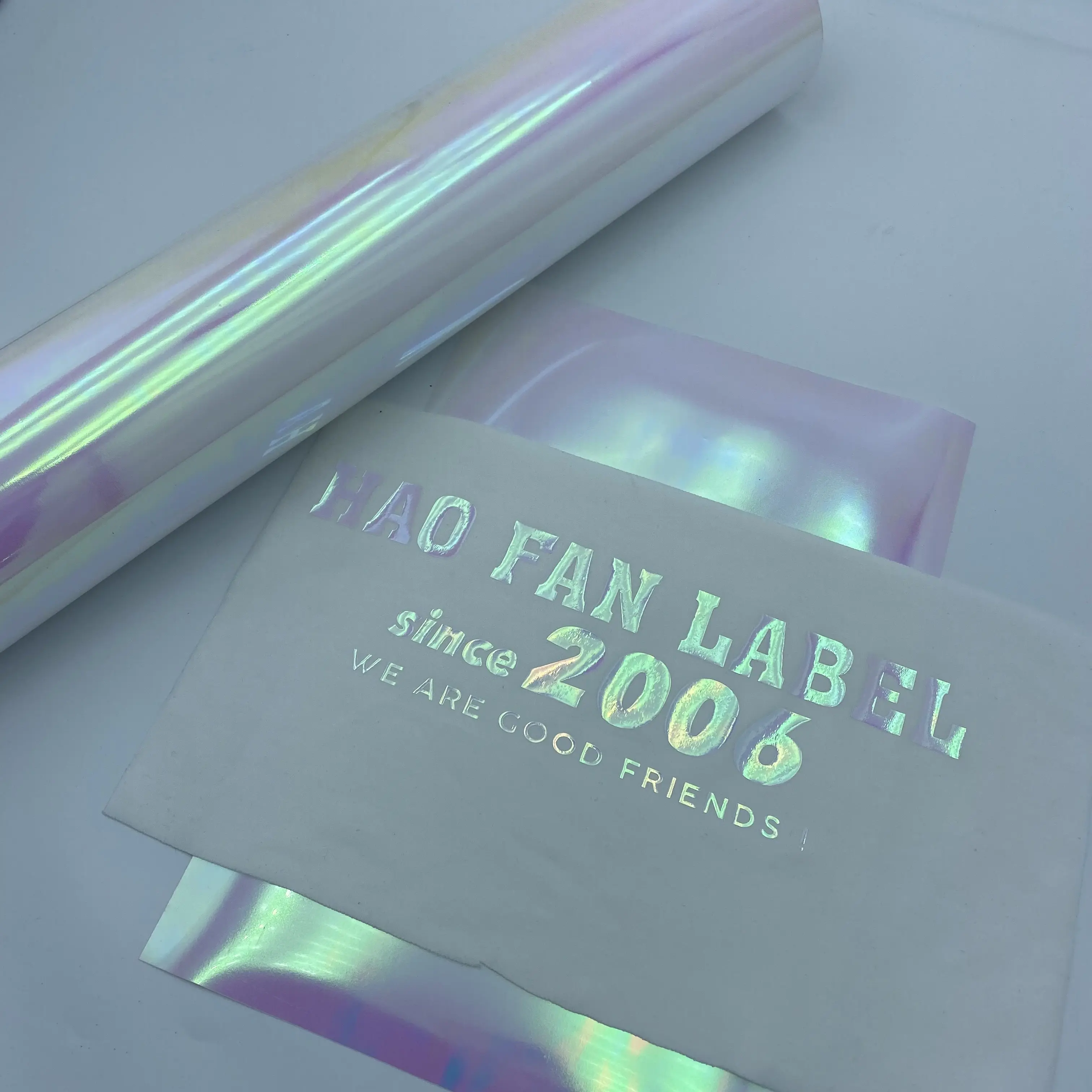 Chất lượng cao Holographic Pearlescent màu truyền nhiệt lá nhôm lá dính truyền nhiệt Vinyl lá