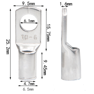 Insulated Electrical Wire <b>Crimp</b> Terminal Spade Connector Assortment <b>Set</b> 270pcs 2 8 4 8 6 3mm Transparent Quantity Silver Auto - Product Image 4