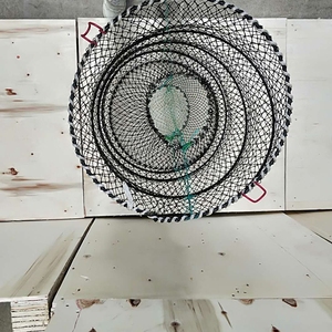 Cage à poissons durable en PE avec trou <span class=keywords><strong>de</strong></span> fuite - Piège d'aquaculture robuste pour l'élevage <span class=keywords><strong>de</strong></span> crevettes et <span class=keywords><strong>de</strong></span> <span class=keywords><strong>saumon</strong></span>, personnalisable, origine Shandong - Product Image 4