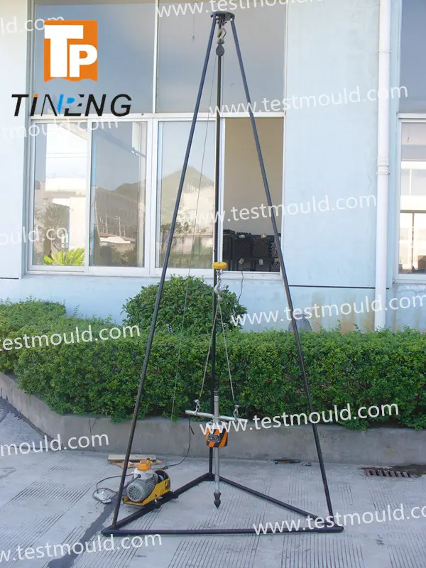 Motorlu standart penetrasyon test cihazları SPT 63.5 kg/penetrasyon test cihazları standart penetrasyon test makinesi