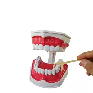 Venda quente ECO amigável cera a granel fabricação de fio dental fino para cuidados orais com caixas dispensador de fita de suporte de carretel