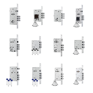 <span class=keywords><strong>Serrature</strong></span> per porte esterne in metallo ad alta <span class=keywords><strong>sicurezza</strong></span>, anti-intrusione, standard russo OEM, con interasse 60 mm, corpo serratura a mortasa 6085. - Product Image 1