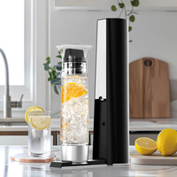 Distributeur d'eau portable pliable en plastique 1L, manuel, pour usage domestique, hôtelier et extérieur, alimenté au gaz/solaire, pour eau froide et soda pétillant
